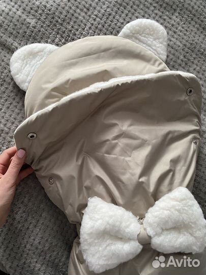 Конверт на выписку зимний на овчине