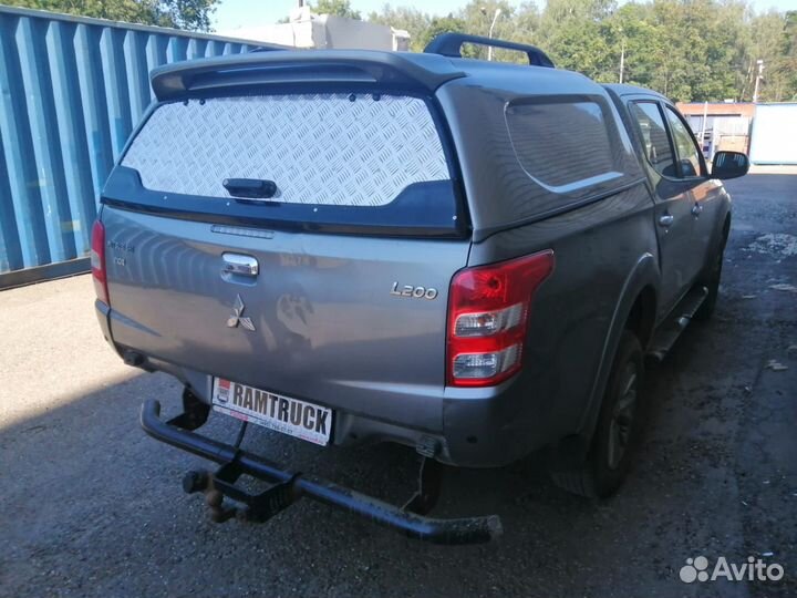 Дверь из алюминия для кунга на Mitsubishi L200