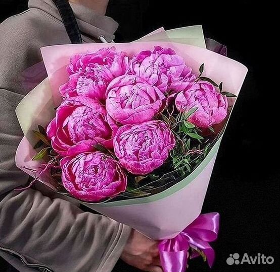 Пионы Букет пионов