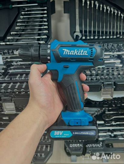 Дрель Шуруповерт Makita 38V набор