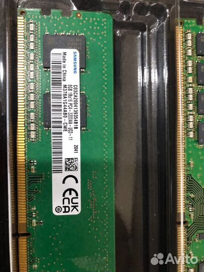 Оперативная память Samsung DDR4 8GB 3200Mhz 2 шт