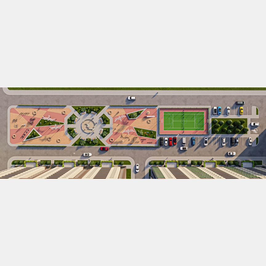 2-к. квартира, 74,3 м², 3/9 эт.