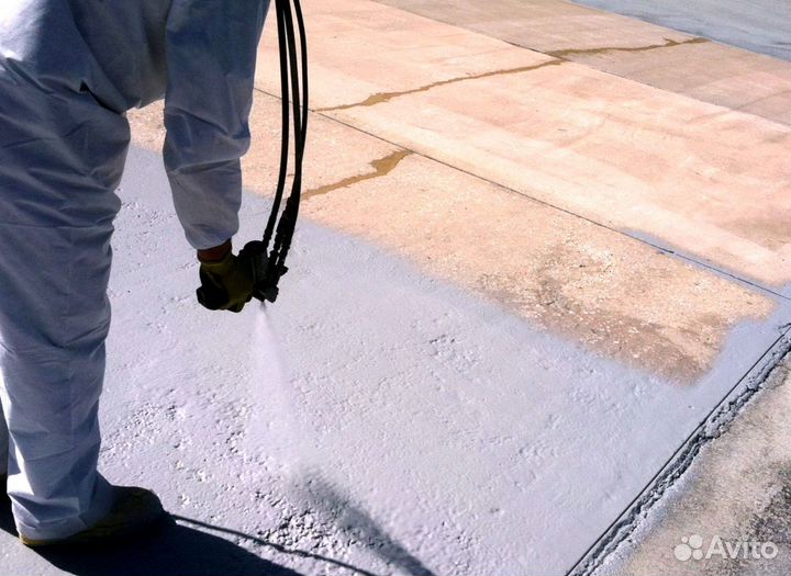 Напыляемая полимочевина. гидроизоляция от 200м2