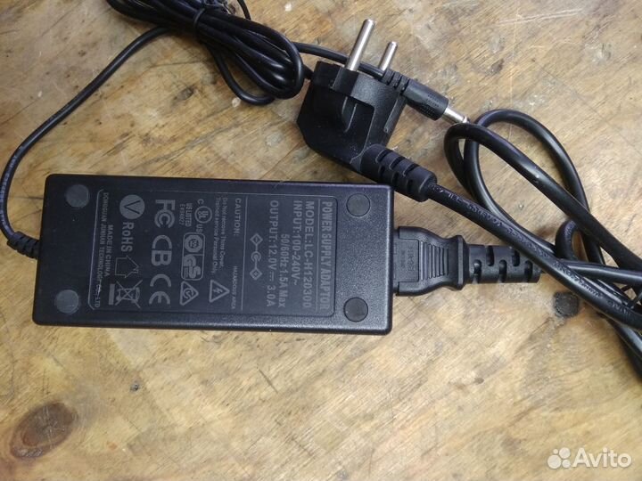 Блоки питания новые и б.у 5В, 12В, 24В