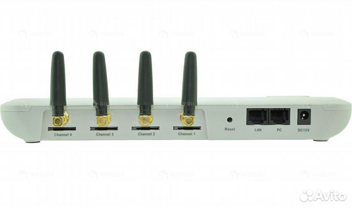 GoIP-4 GSM-шлюз / 4-и симкарты (новый в упаковке)