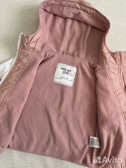 Куртка джинсовая zara и ветровка для девочки 104