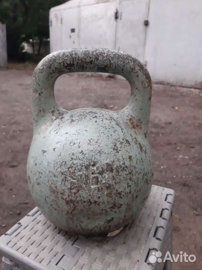 Гиря 16 кг СССР