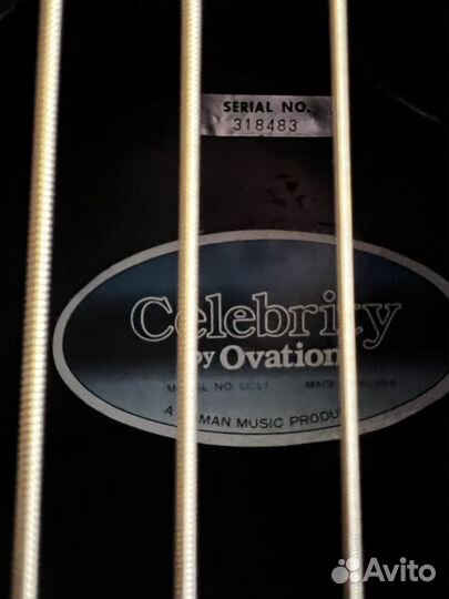Гитара электроакустика Ovation Celebrity CC 57