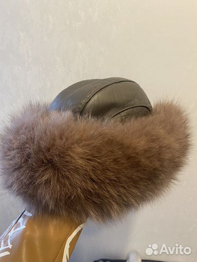 Шапка зимняя меховая женская