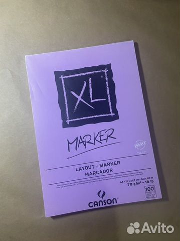 Бумага для рисования маркерами