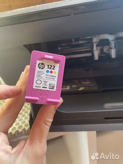 Притер ho deskjet 2050 с новыми картриджами