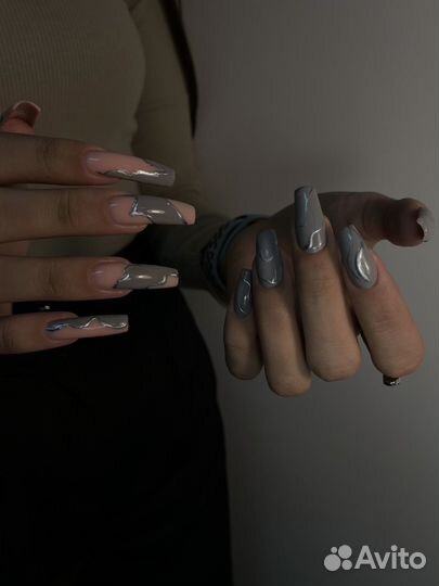 Маникюр(гель лак,наращивание),педикюр