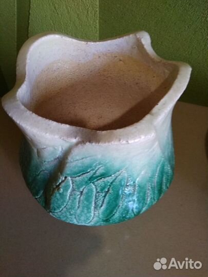 Кашпо из бетона