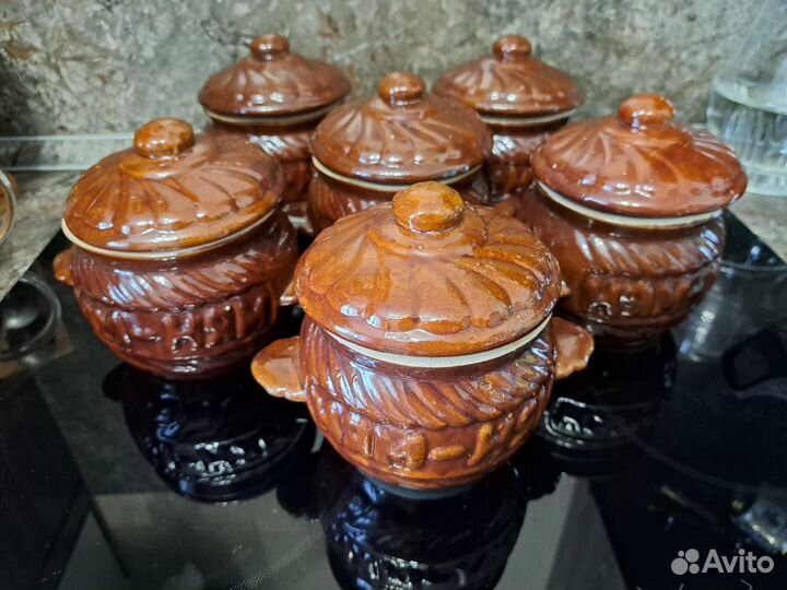 Горшок глинянный для запекания