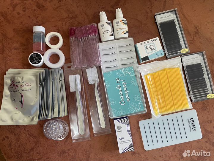 Материалы для наращивания ресниц