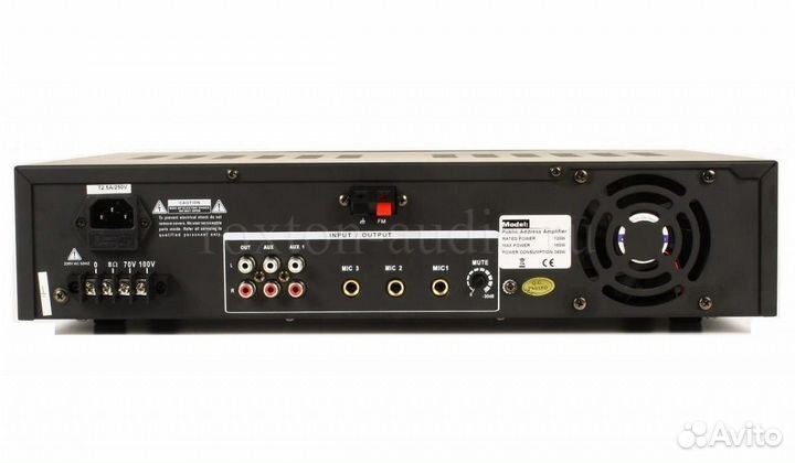 Звуковой трансляционный усилитель roxton MA-120