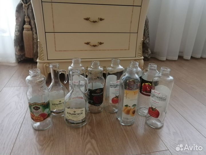 Бутылки, банки из под соков