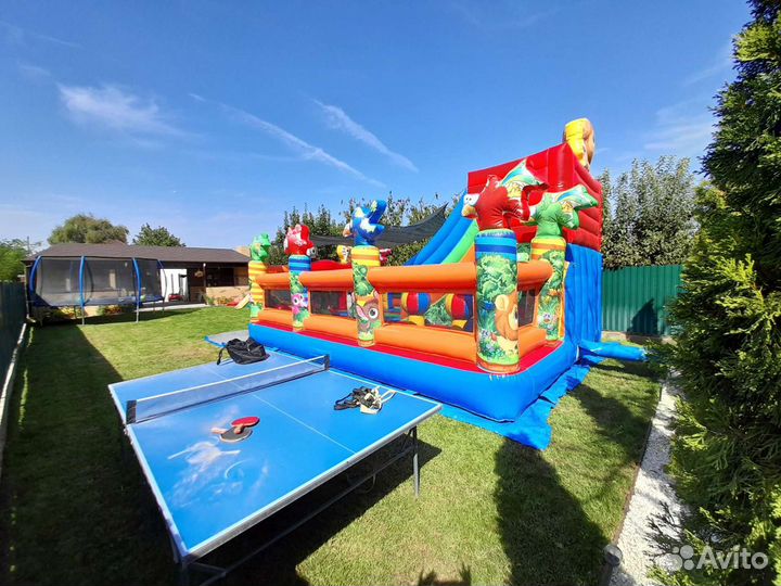 Батут аренда заказ прокат домой во двор