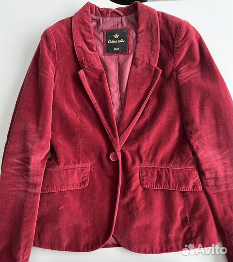Пиджак бархатный Sela