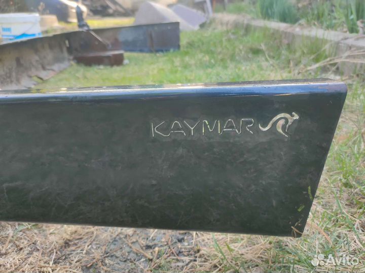 Усиленный задний бампер toyota land cruiser prado