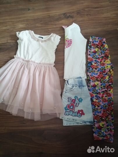 Вещи на девочку 110р