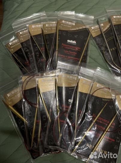 Спицы addi knitpro крючки