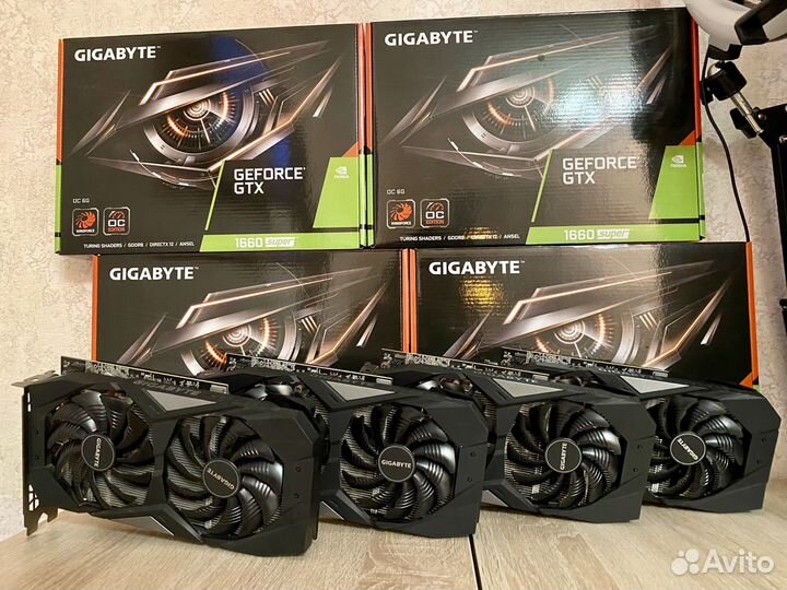 Видеокарты оптом Gigabyte GeForce GTX 1660 Super