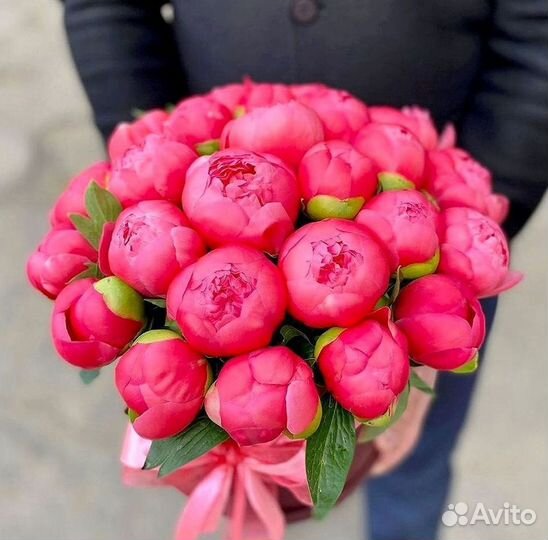 Пионы Розы Доставка