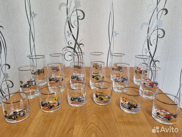 Бокалы богемия гоночные машинки формула