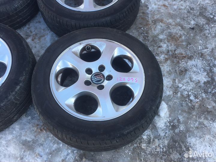 Диски r16 volvo с шинами Michelin 205-55-16