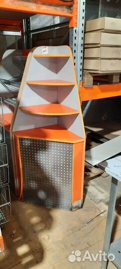 Прилавок торговый угловой