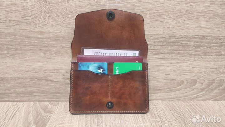 Докхолдер мужской из натуральной кожи