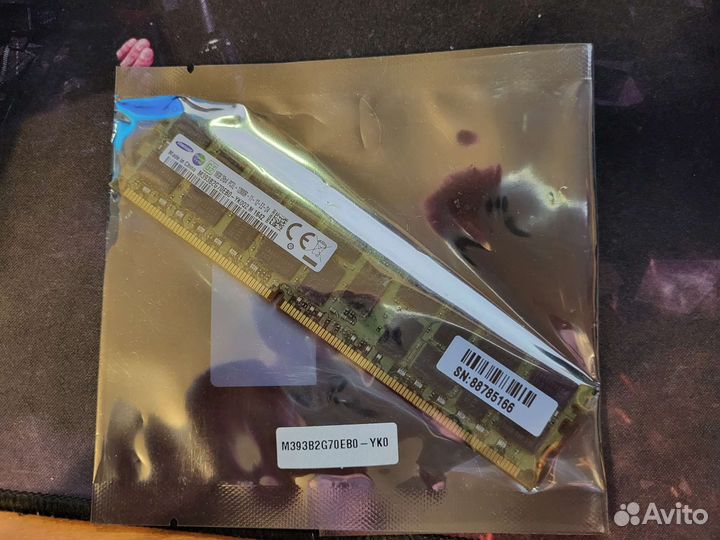 DDR3 ECC REG 16GB 1600Mhz серверная память (новая)