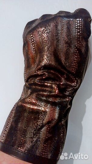 Перчатки женские деми натуральная кожа Eleganse