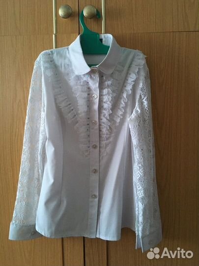 Блузка школьная 140 146