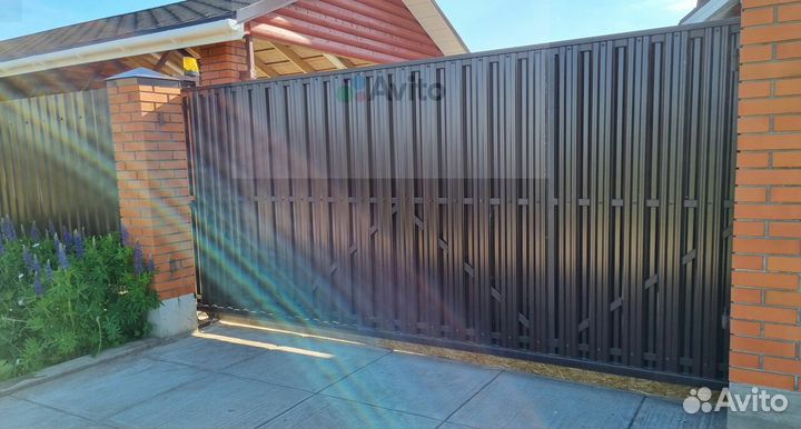 Ворота под ключ