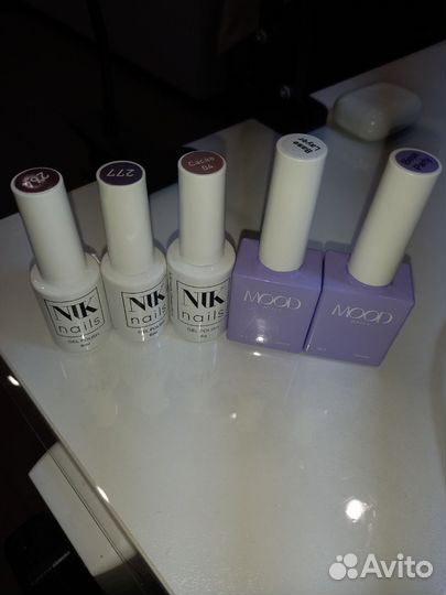 Базы и гель лаки для ногтей