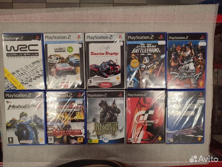 Игры для Sony Playstation 2 лицензия