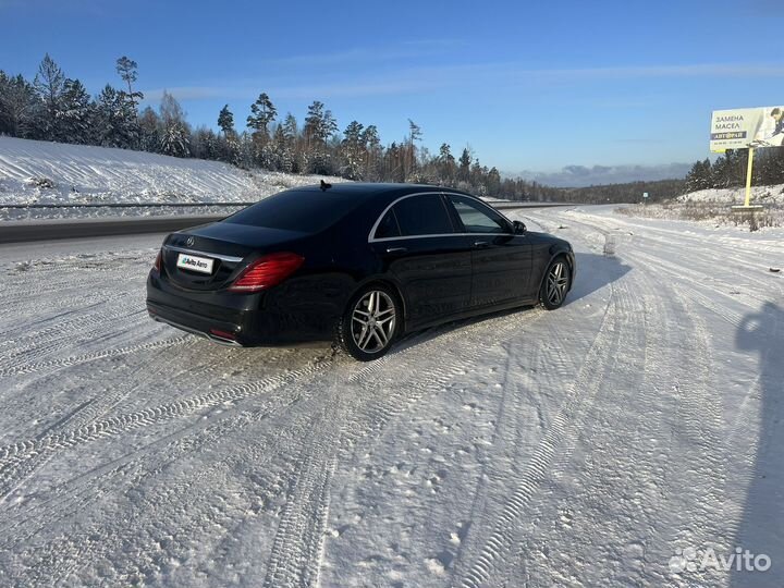 Mercedes-Benz S-класс 3.0 AT, 2016, 123 000 км