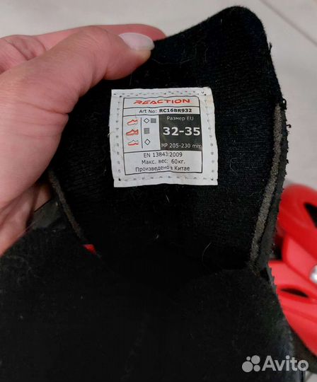 Ролики детские, защита, шлем