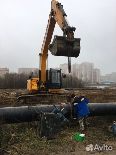 Сварка пнд, пэ, полиэтиленовых труб д. 25 - 800 мм