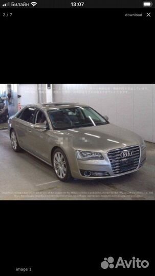 Разбор Audi A8 D4 4H cdra 2011г пробег 51900км