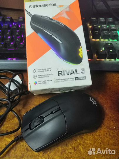 Мышь игровая SteelSeries Rival 3