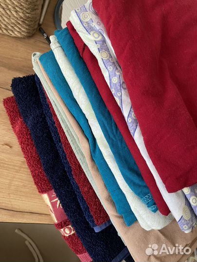 Наволочки 50х70, банные и лицевые полотенца бу