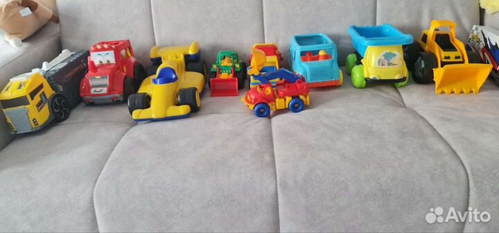Детские машинки игрушки 10 шт