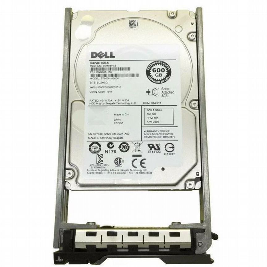 [7YX58] Жесткий Диск Dell 600gb Sas 2,5" 7yx58