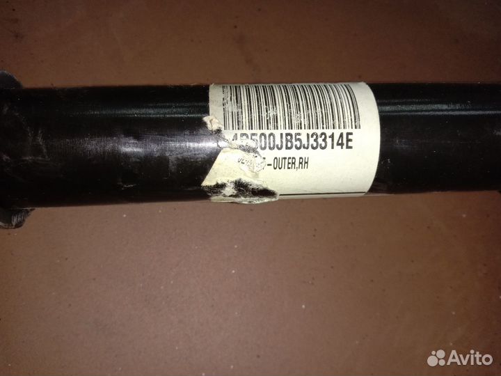 Шрус правый наруж. carnival/sedona 05