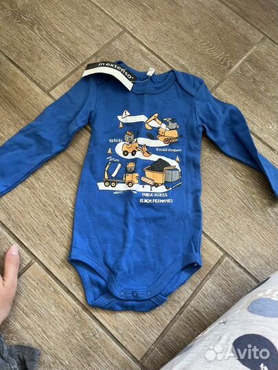 Пакет одежды на мальчика до года