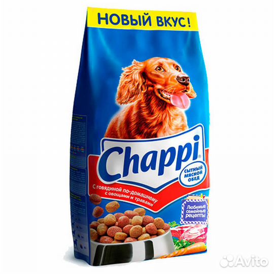 Корм сухой Chappi(Чаппи) 15 кг