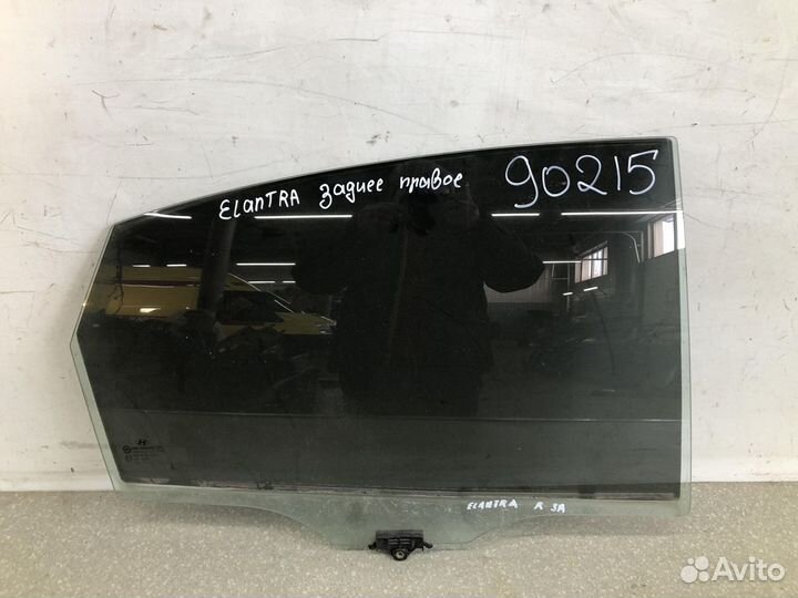 Стекло двери задней правой Hyundai Elantra 2006-20